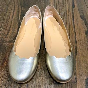 Sam’s Fifth Avenue Gold Flats
